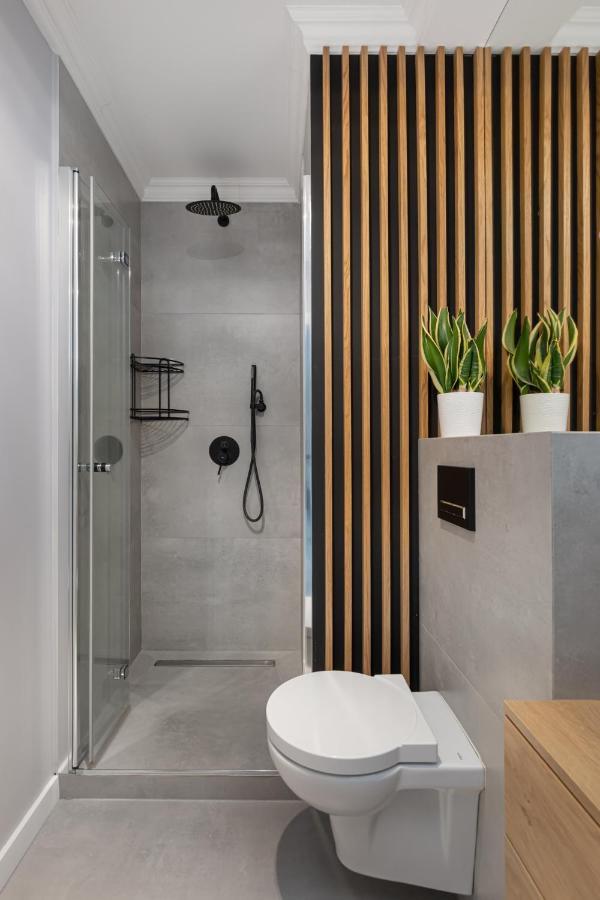 Stylowy Apartament Z Pieknym Widokiem Na Miasto Varsavia Esterno foto