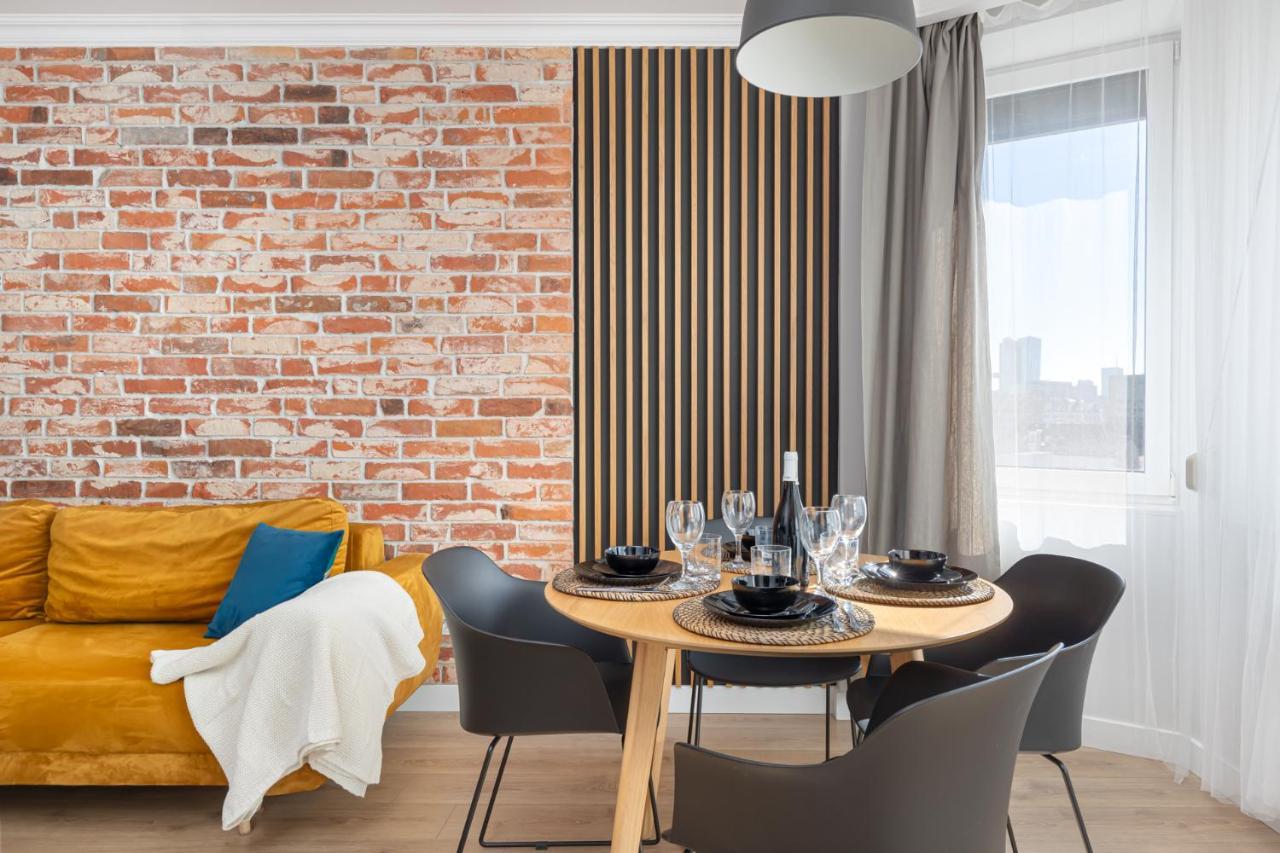 Stylowy Apartament Z Pieknym Widokiem Na Miasto Varsavia Esterno foto
