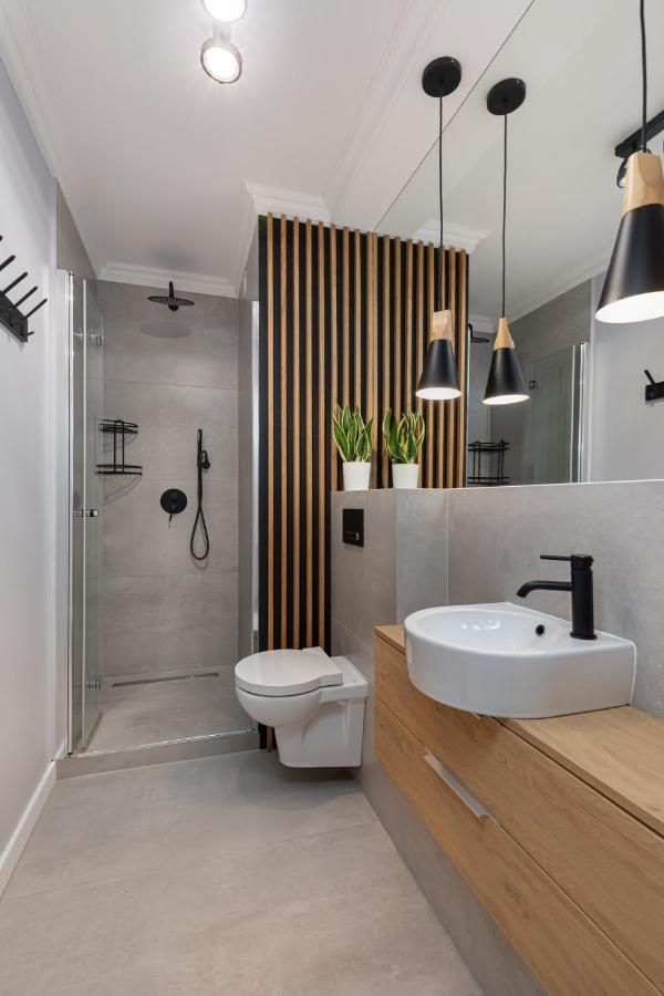Stylowy Apartament Z Pieknym Widokiem Na Miasto Varsavia Esterno foto