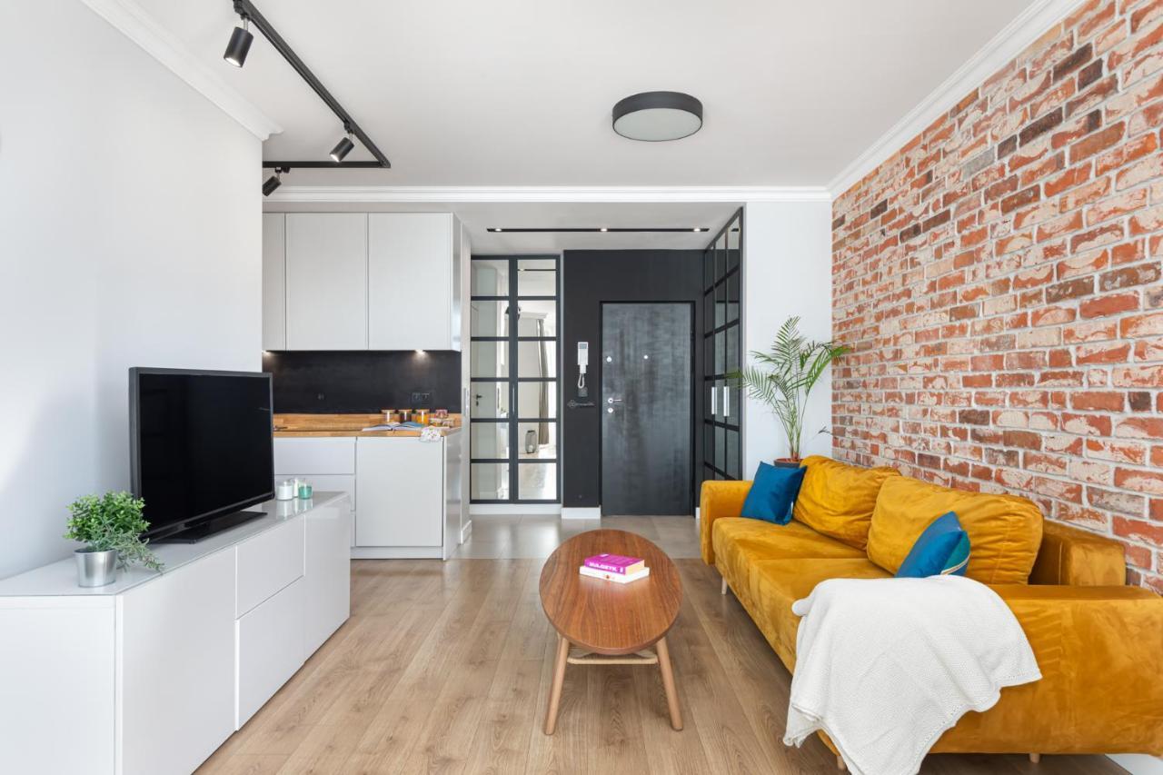 Stylowy Apartament Z Pieknym Widokiem Na Miasto Varsavia Esterno foto