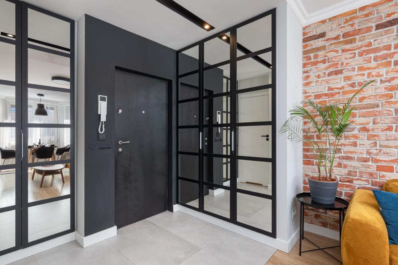 Stylowy Apartament Z Pieknym Widokiem Na Miasto Varsavia Esterno foto